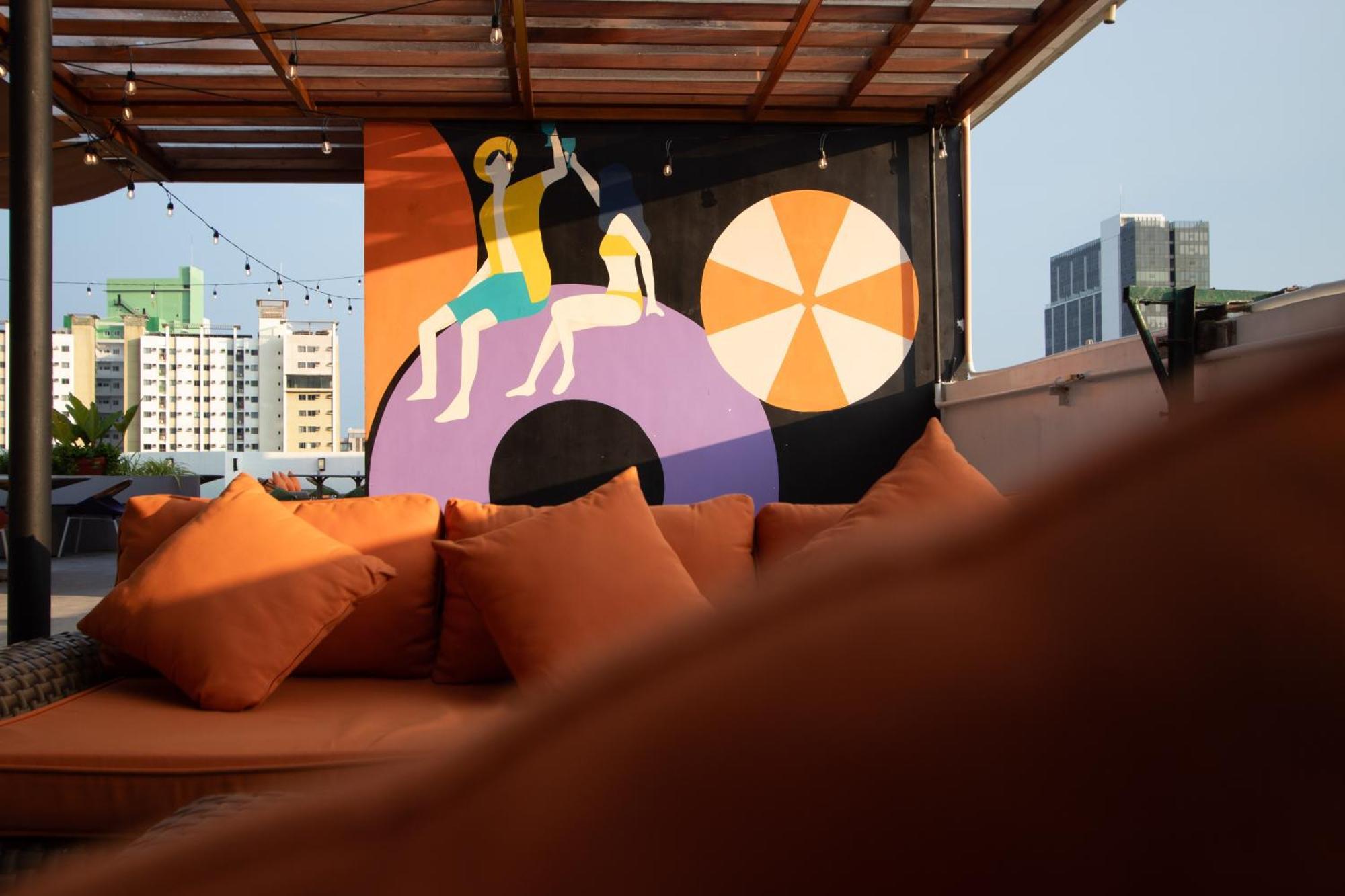 The Pad Coliving Vandrarhem Cebu Exteriör bild